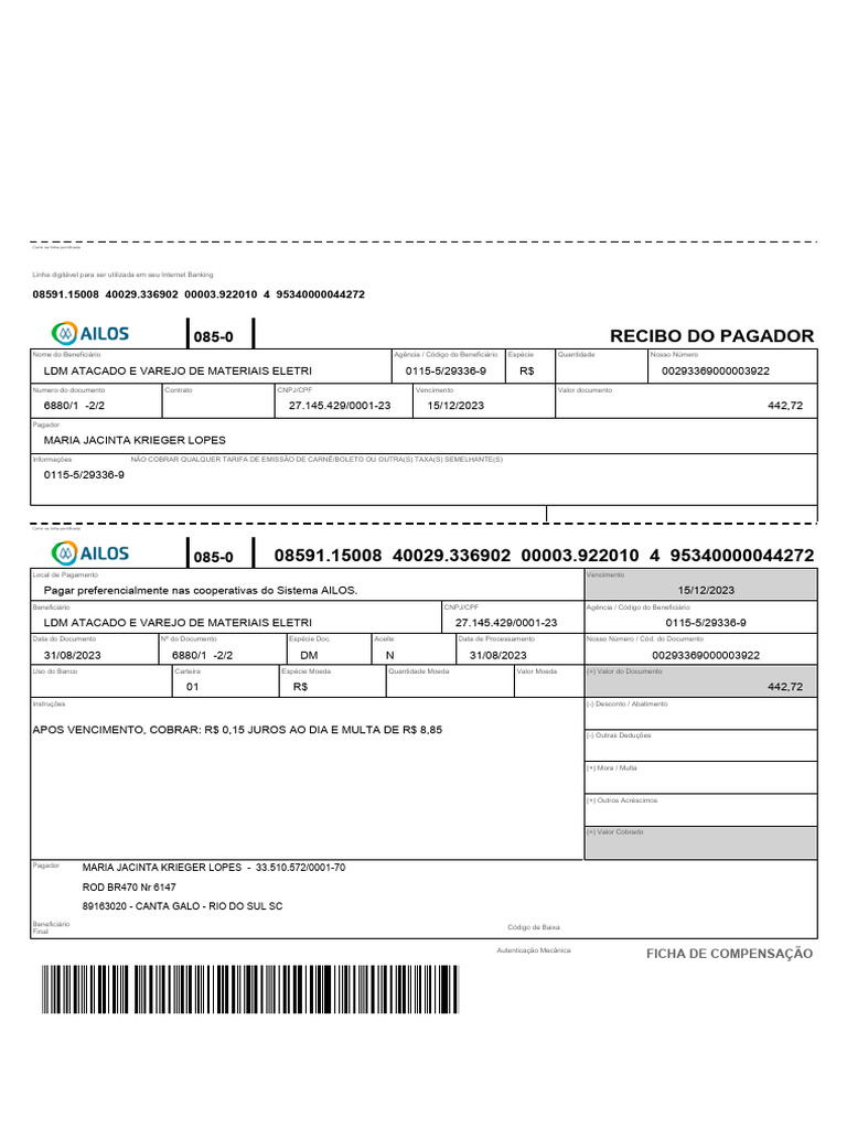 Boleto 20-11-2023 135023 | PDF