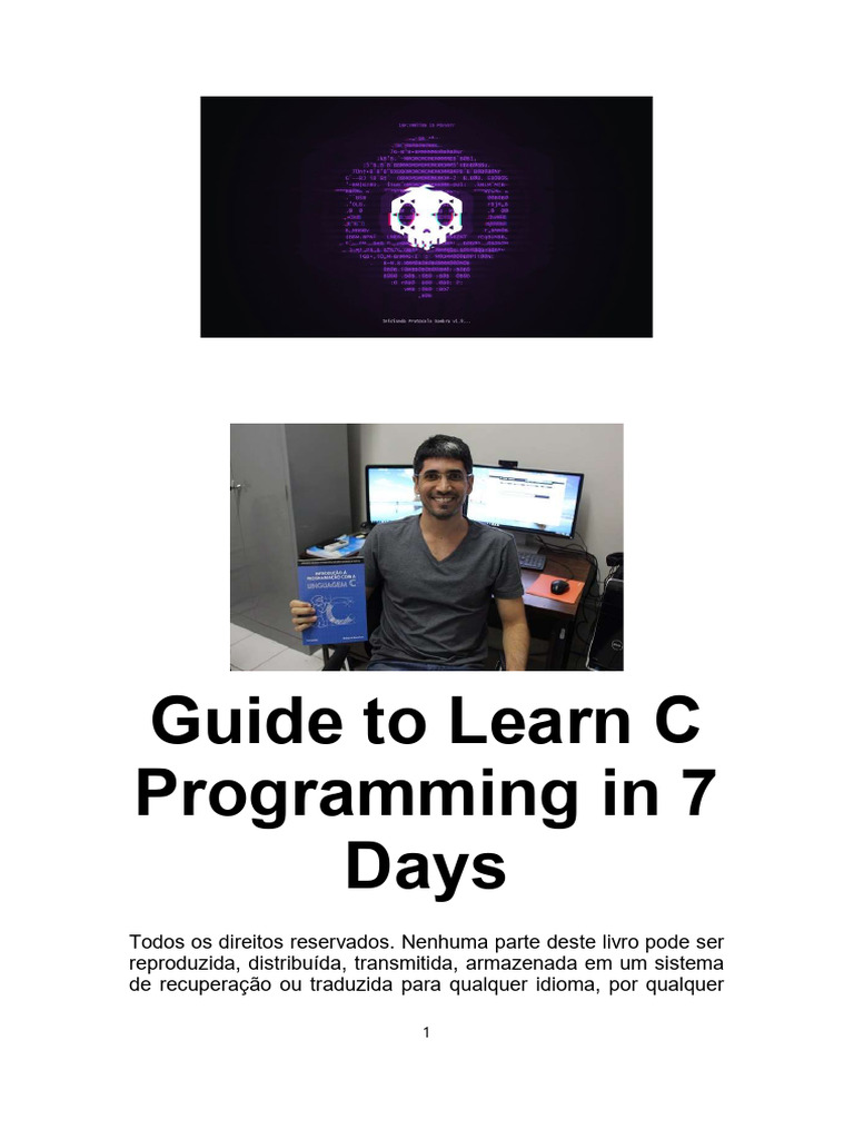 Guide To Learn C Programming in 7 Days - 316pag | PDF