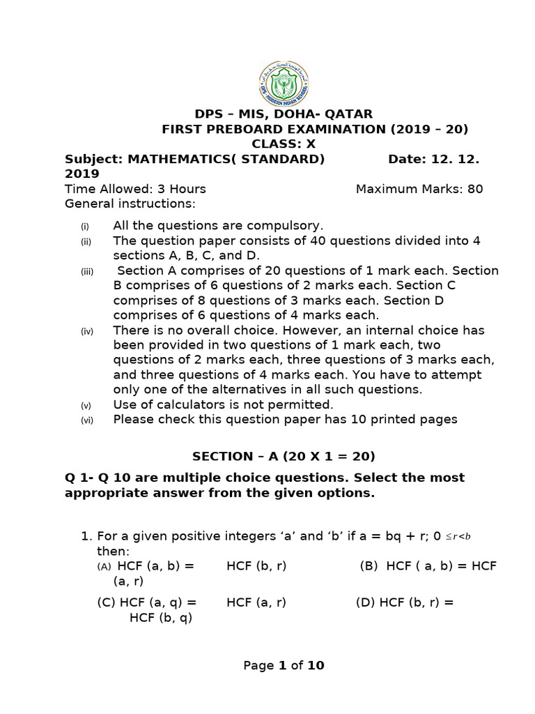 first-preboard-standard-pdf