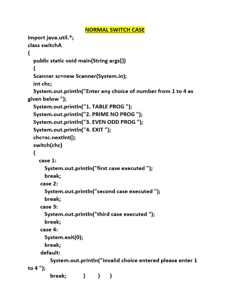 Java Programs Tutorial | PDF