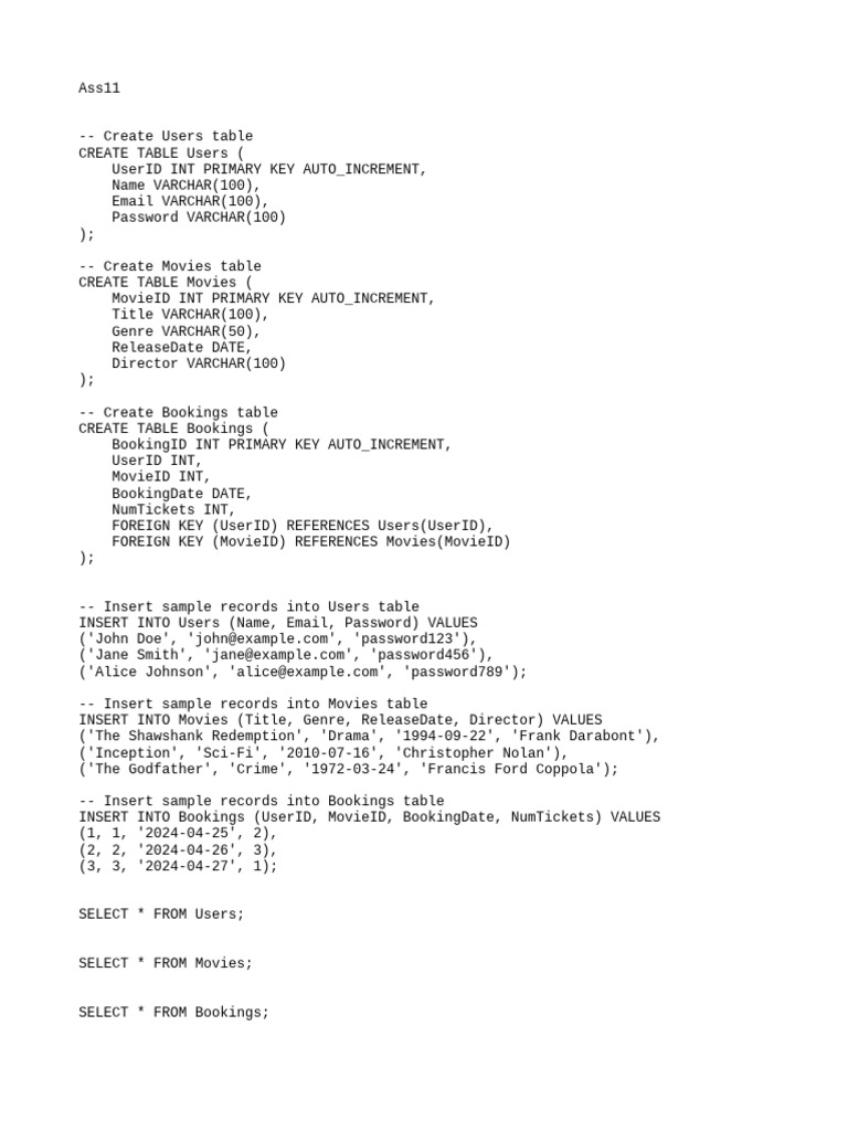 Ass 11 | PDF