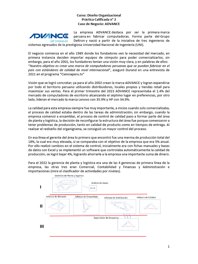 Origen y evolución de la marca ADVANCE | PDF | Business | Negocios