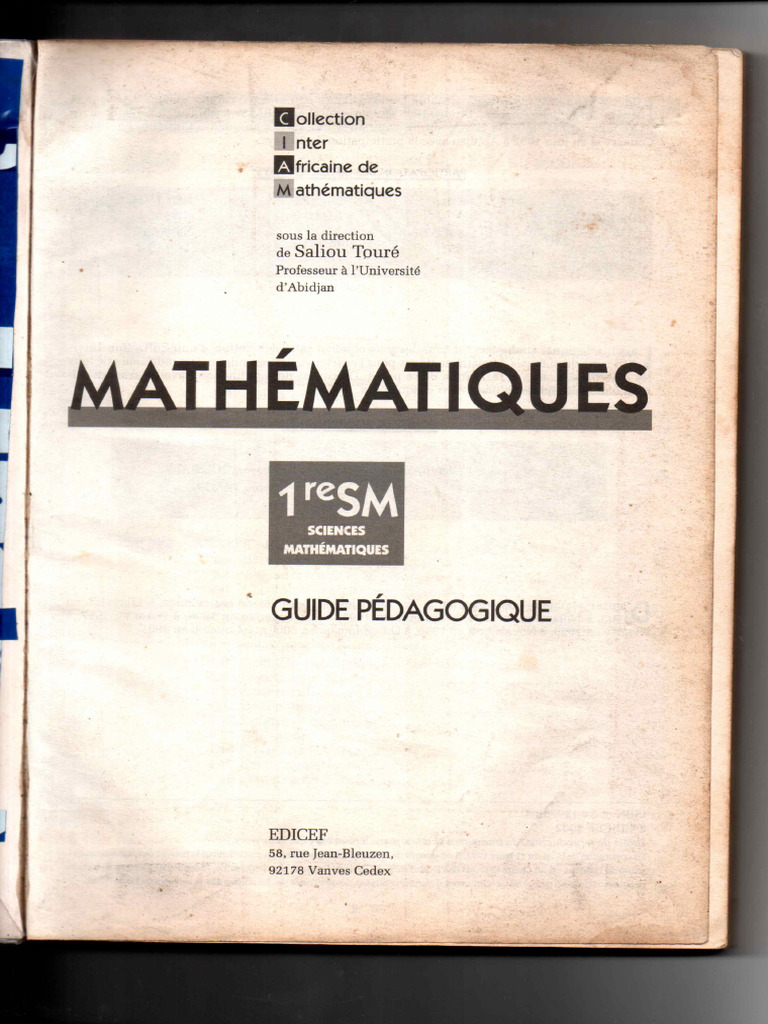 Ciam 1er Corection | PDF