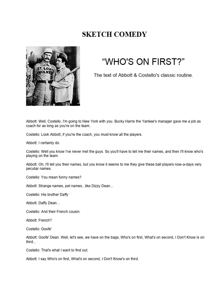 Original whos on first pdf