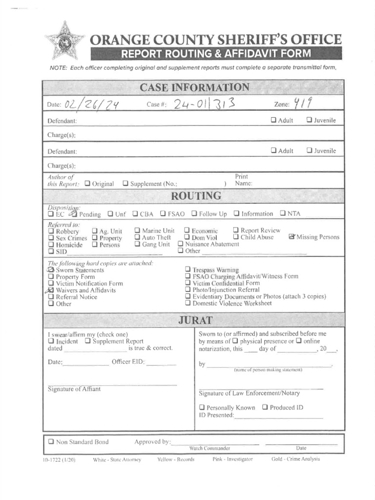 Non Emergency Orange County Sheriff Number Orlando Fl