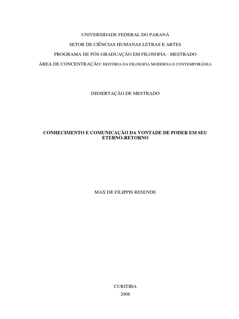 Eterno Retorno | PDF