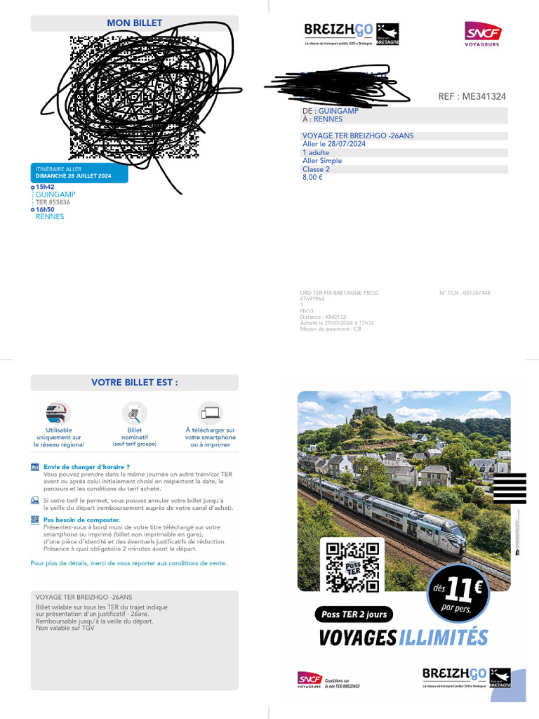 Billet Train | PDF