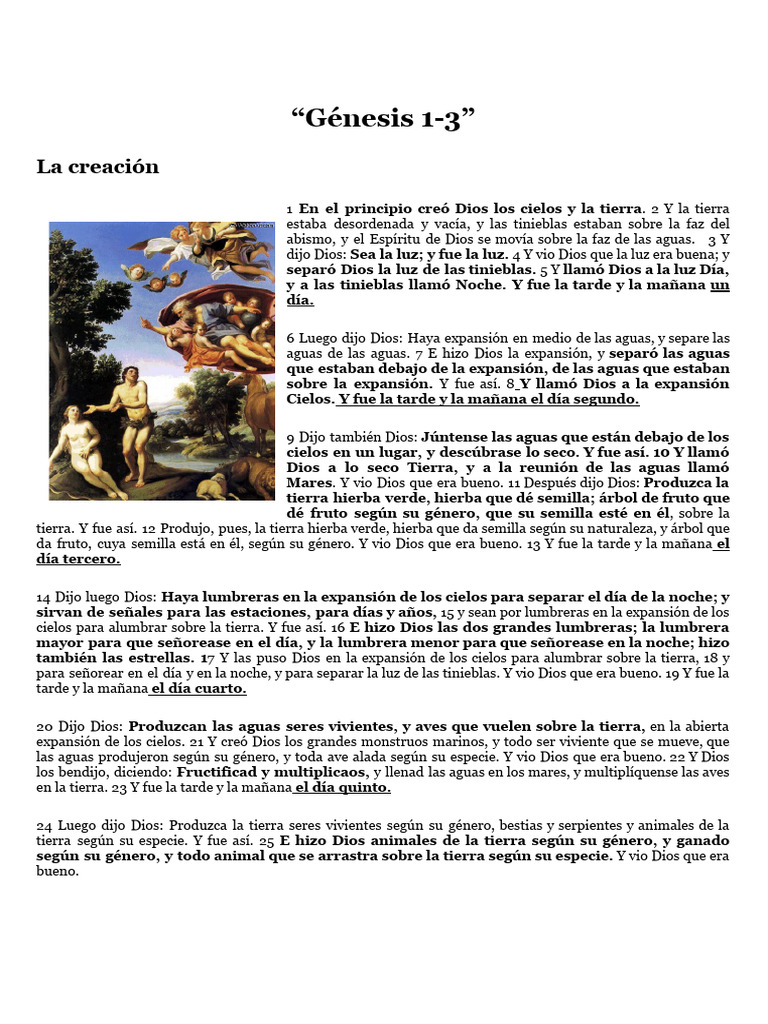 Génesis | PDF