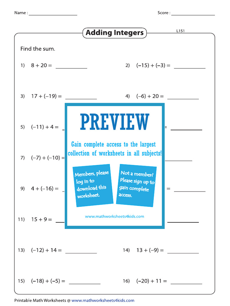 Addition Level1 1 | PDF