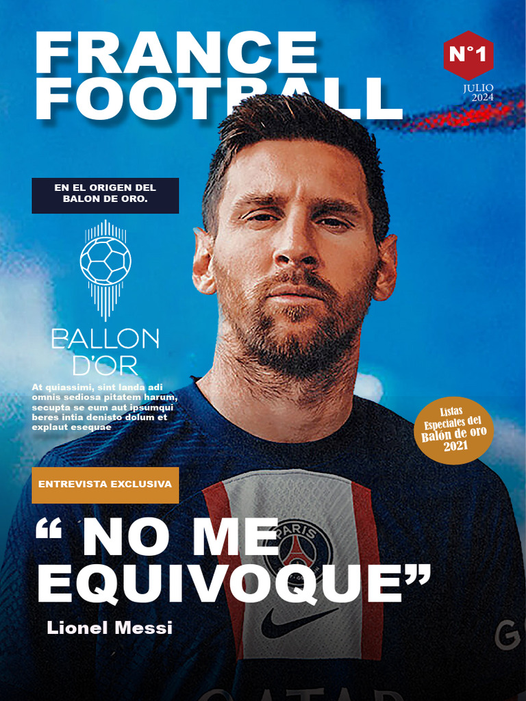 Portada Messi PDF | PDF