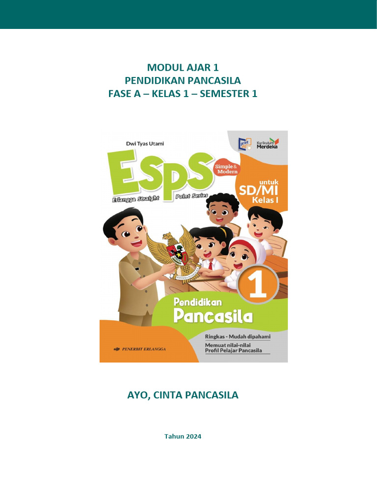 Modul Ajar Pendidikan Pancasila | PDF