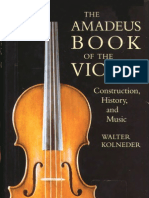 Walter Kolneder, The Amadeus Book of The Violin