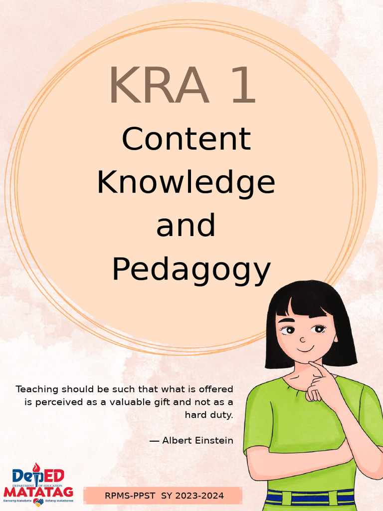 Content Knowledge and Pedagogy | PDF