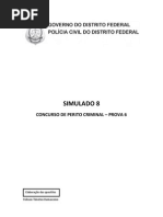 Simulado PCDF 8