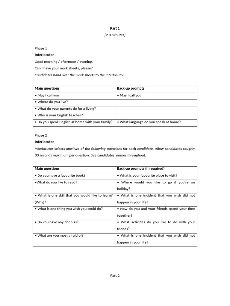 Form 2 Speaking PPT 2023 | PDF