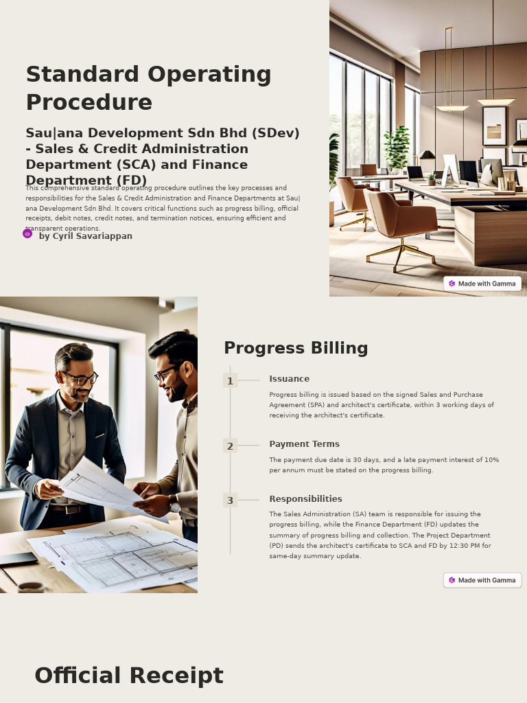 Standard Operating Procedure | PDF