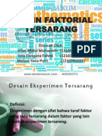 Desain Faktorial Tersarang