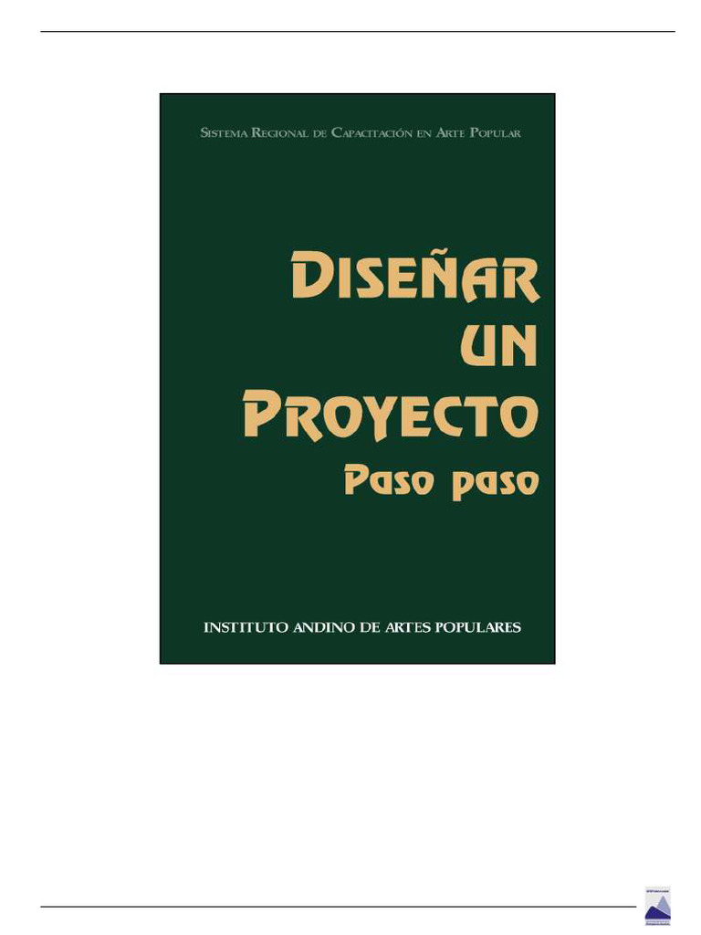 Diseñar Un Proyecto Paso A Paso | PDF