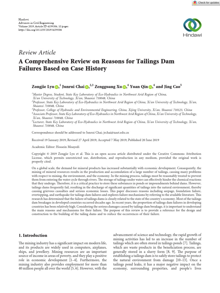 Advances in Civil Engineering - 2019 - Lyu - A Comprehensive Review On ...