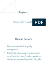 Chapter-2: Human Factor in Quality
