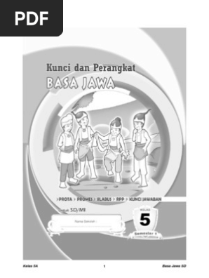 Kunci Jawaban Tantri Basa Kelas 5 Sd - 39+ Kunci Jawaban Tantri Basa Kelas 5 Sd Hasil Revisi