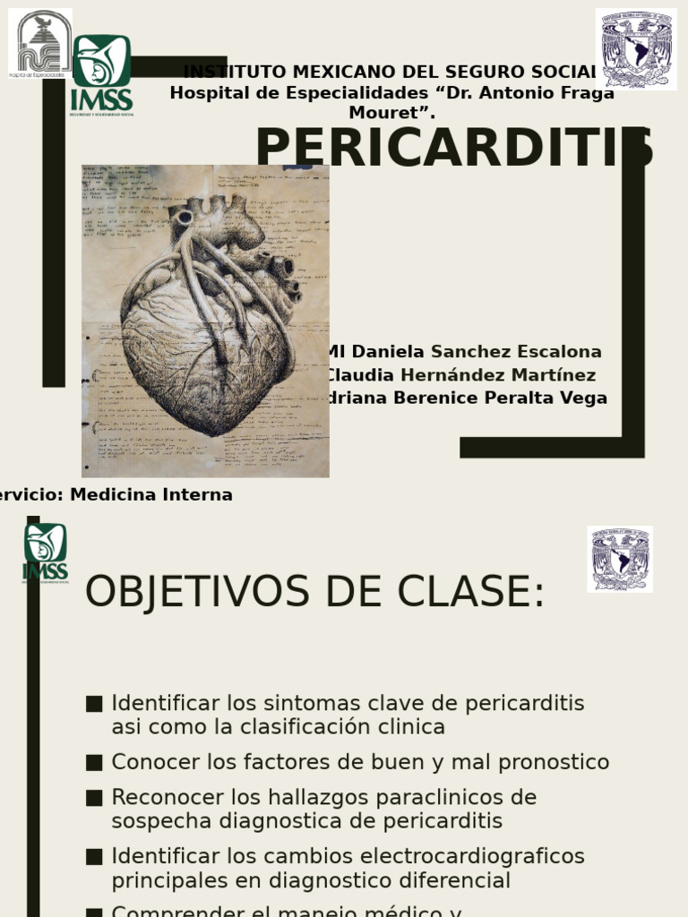 Expo Pericaridits Miocarditis | PDF