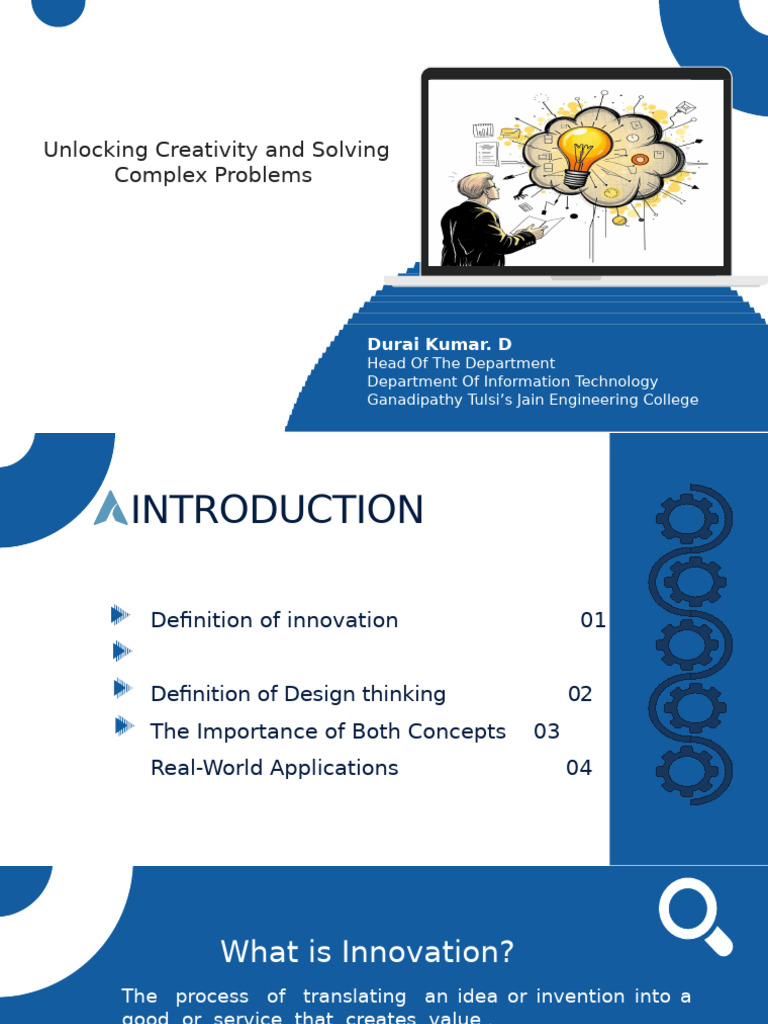 Innovation And Design Thinking Pdf