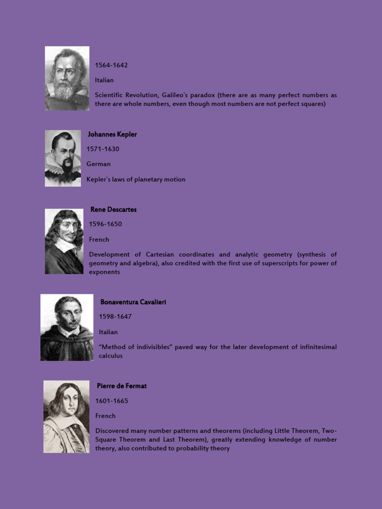 17th Century Mathematics | PDF | Teaching Methods & Materials | Science ...