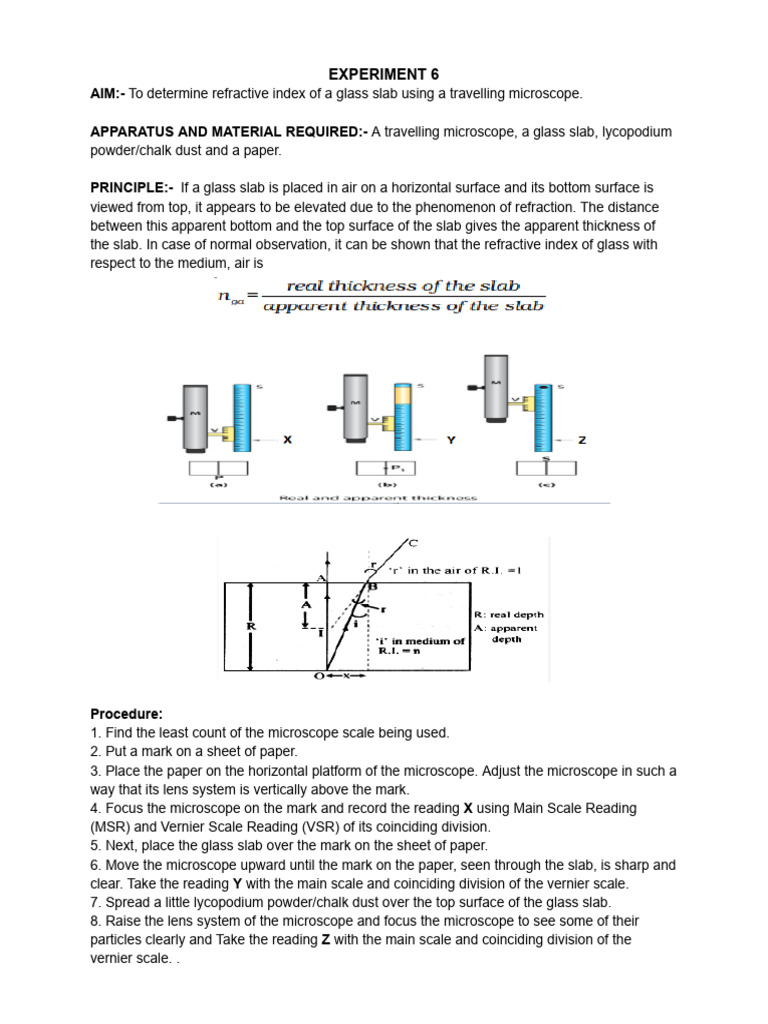 Experiment 6 | PDF