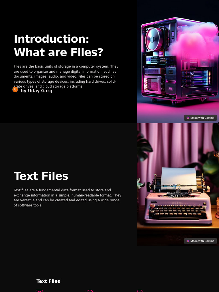 Introduction What Are Files | PDF