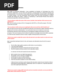 Interview Questions and Answers