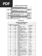 680 Convocados PSS Seduc - 2 convocaÃ§Ã£o 18-02-11
