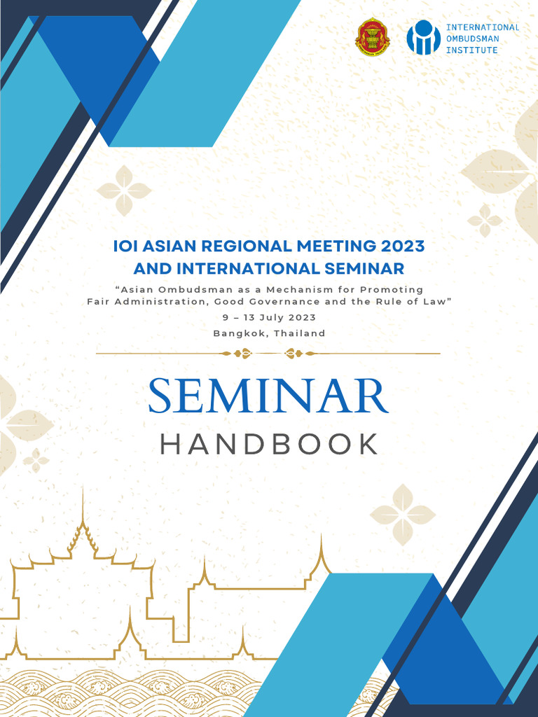 Seminar Handbook | PDF
