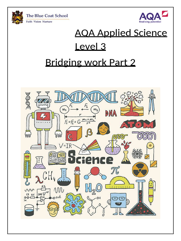 Applied Science Bridging Work Part 2 2022 | PDF