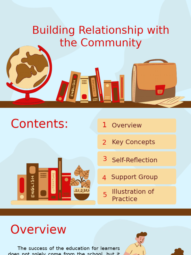 Building Relationship With The Community Pdf