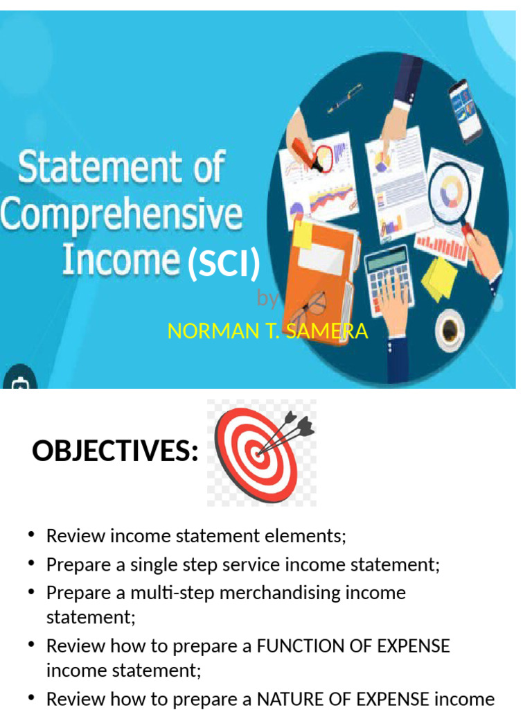 Lesson 2 Statement of Comprehensive Income | PDF