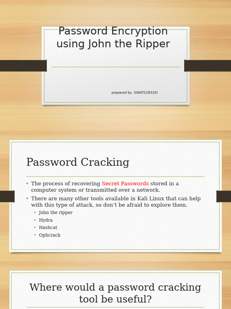 John The Ripper | PDF