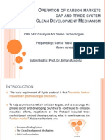 (N)Operation of Carbon Markets