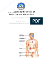 Introduction to the Course of Endocrine and Metabolism 2012, International University of Africa