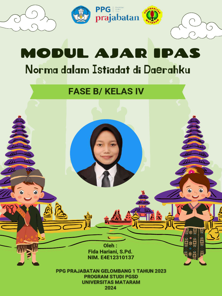 Perangkat Pembelajaran - Fida Hariani - E4E12310137 | PDF