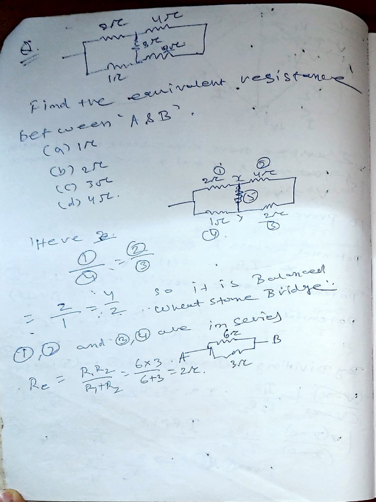 Current and Electricity | PDF