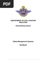 DCA Airworthiness Safety Management System Handbook r1
