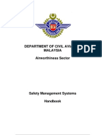 DCA Airworthiness Safety Management System Handbook r1