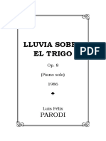 LLUVIA SOBRE EL TRIGO, Op. 8.