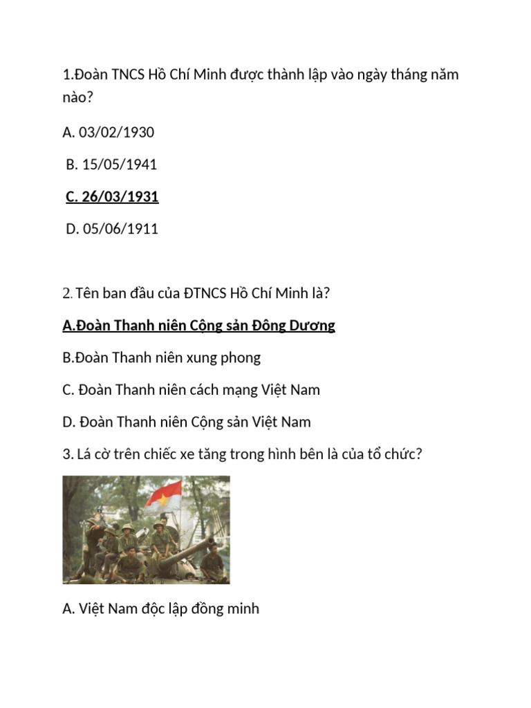 câu đố shcn | PDF