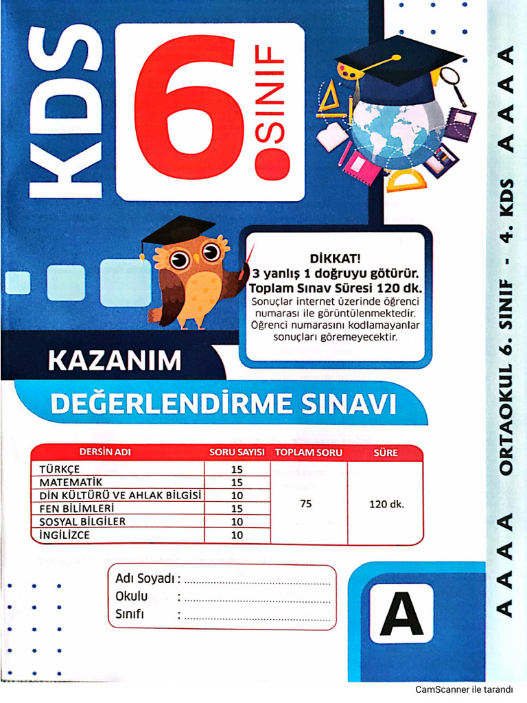 Anali̇z KDS-4 | PDF