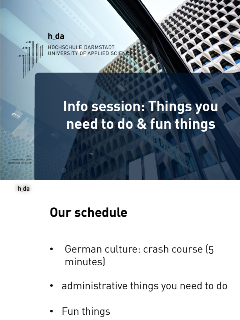 Info Session 4 MAR - What You Need To Do Next & Fun Activities | PDF