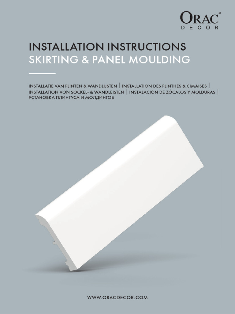 Installation Skirting Panels | PDF