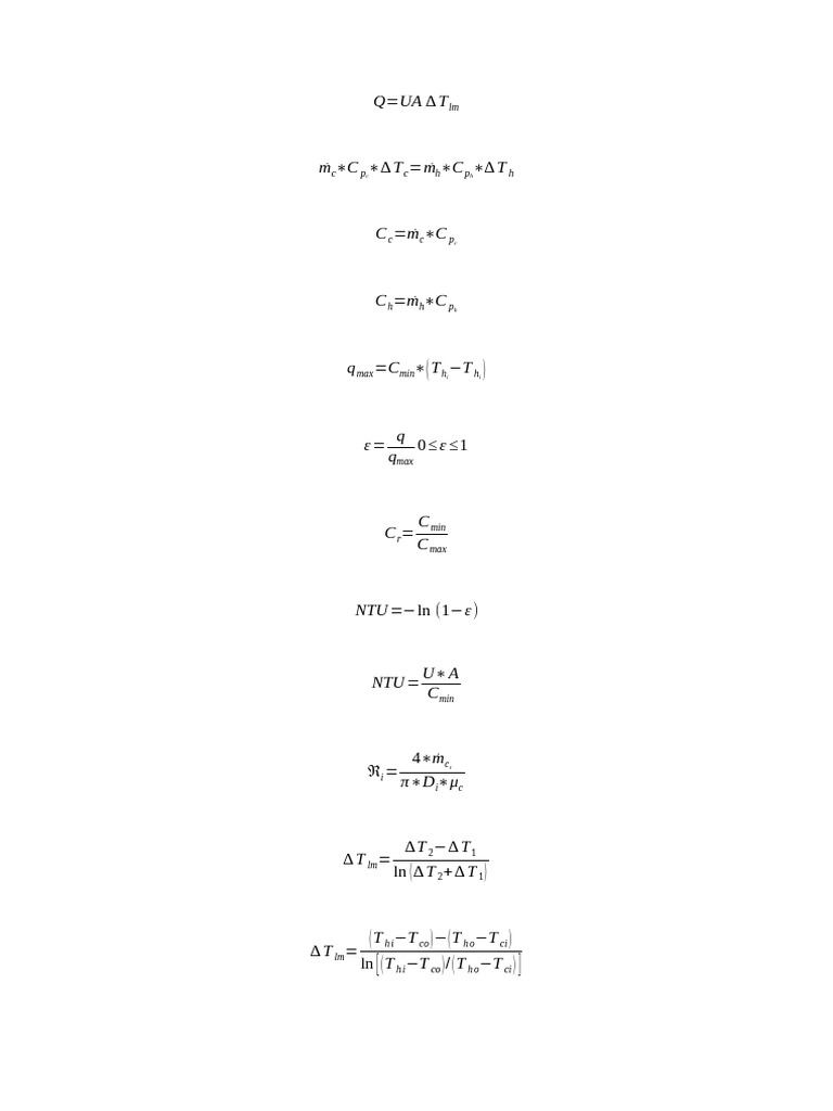 Equations Nomenclature References Pdf