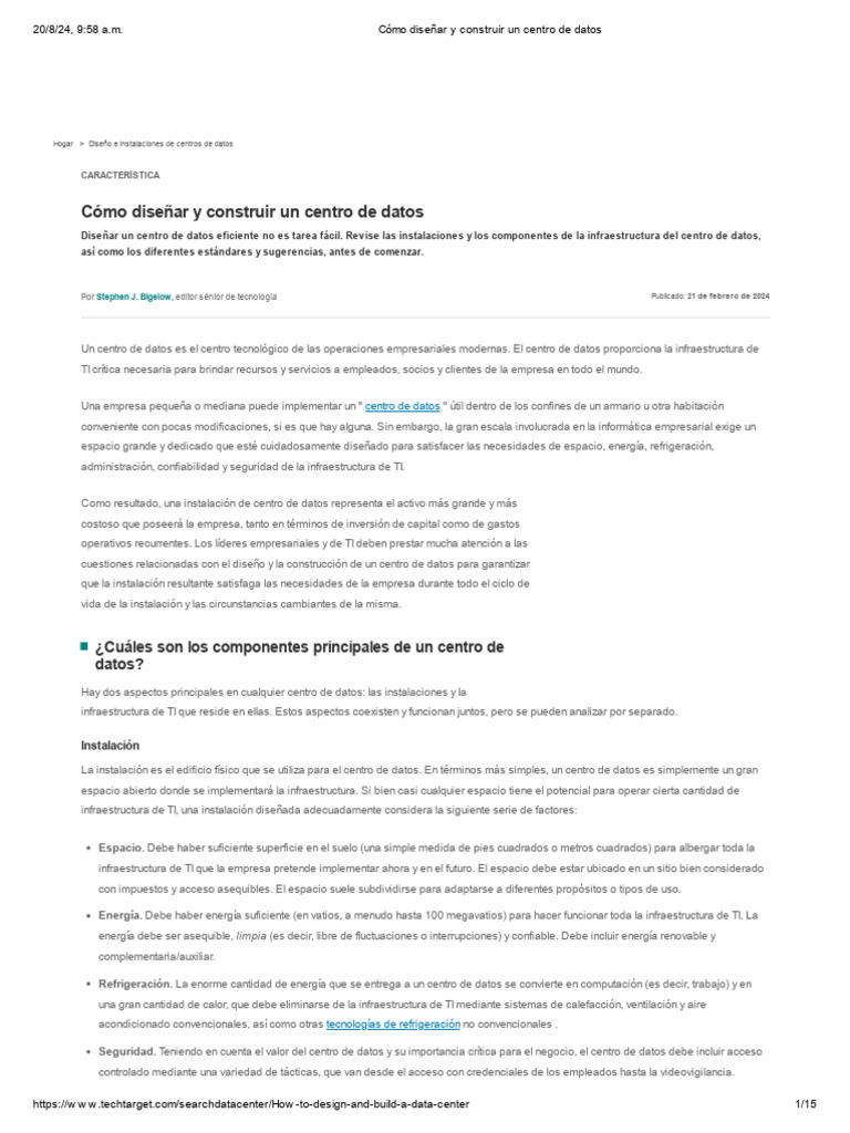 Cómo Diseñar y Construir Un Centro